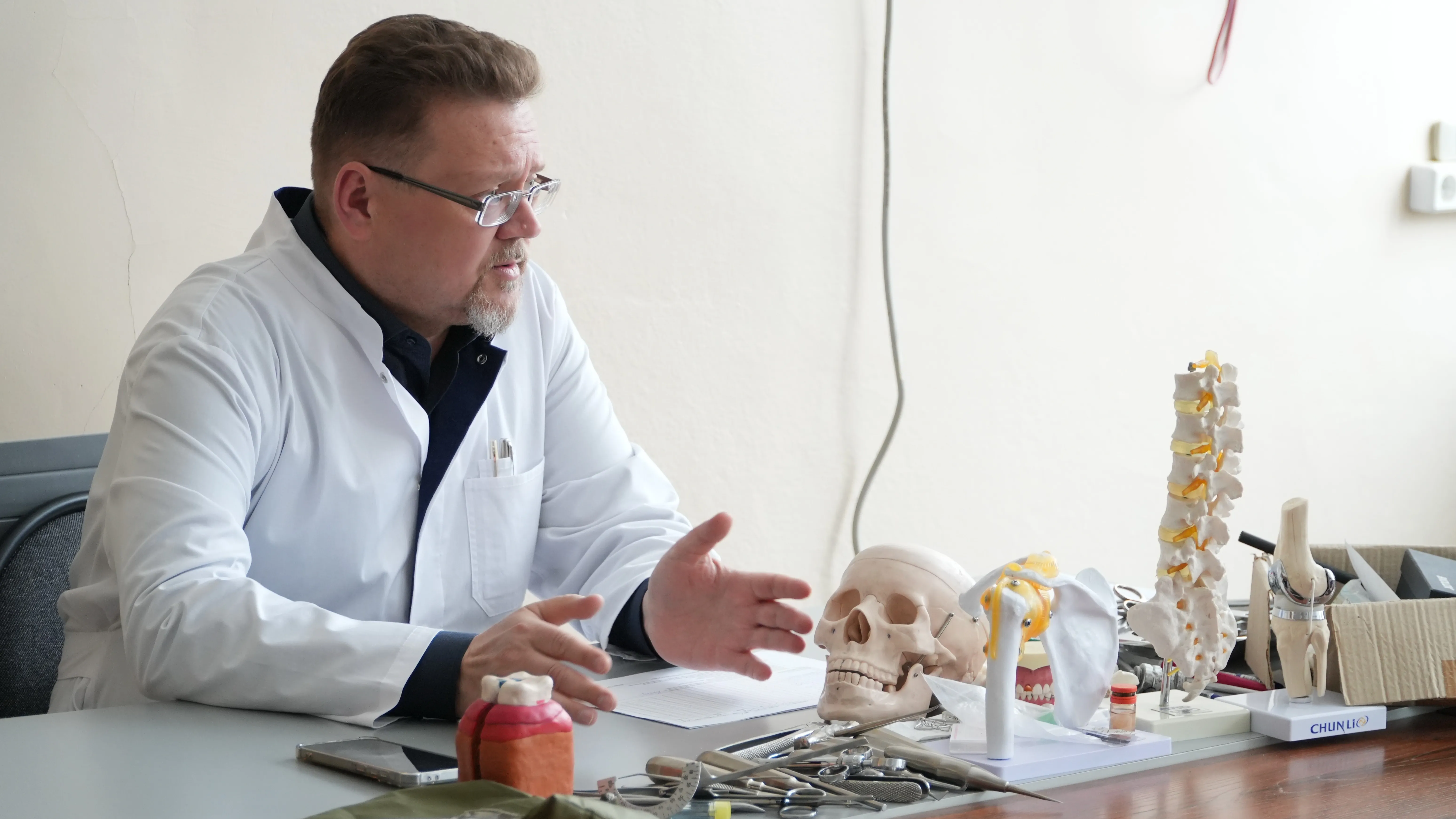 Medical Master Classes at Amur State Medical Academy for School Students