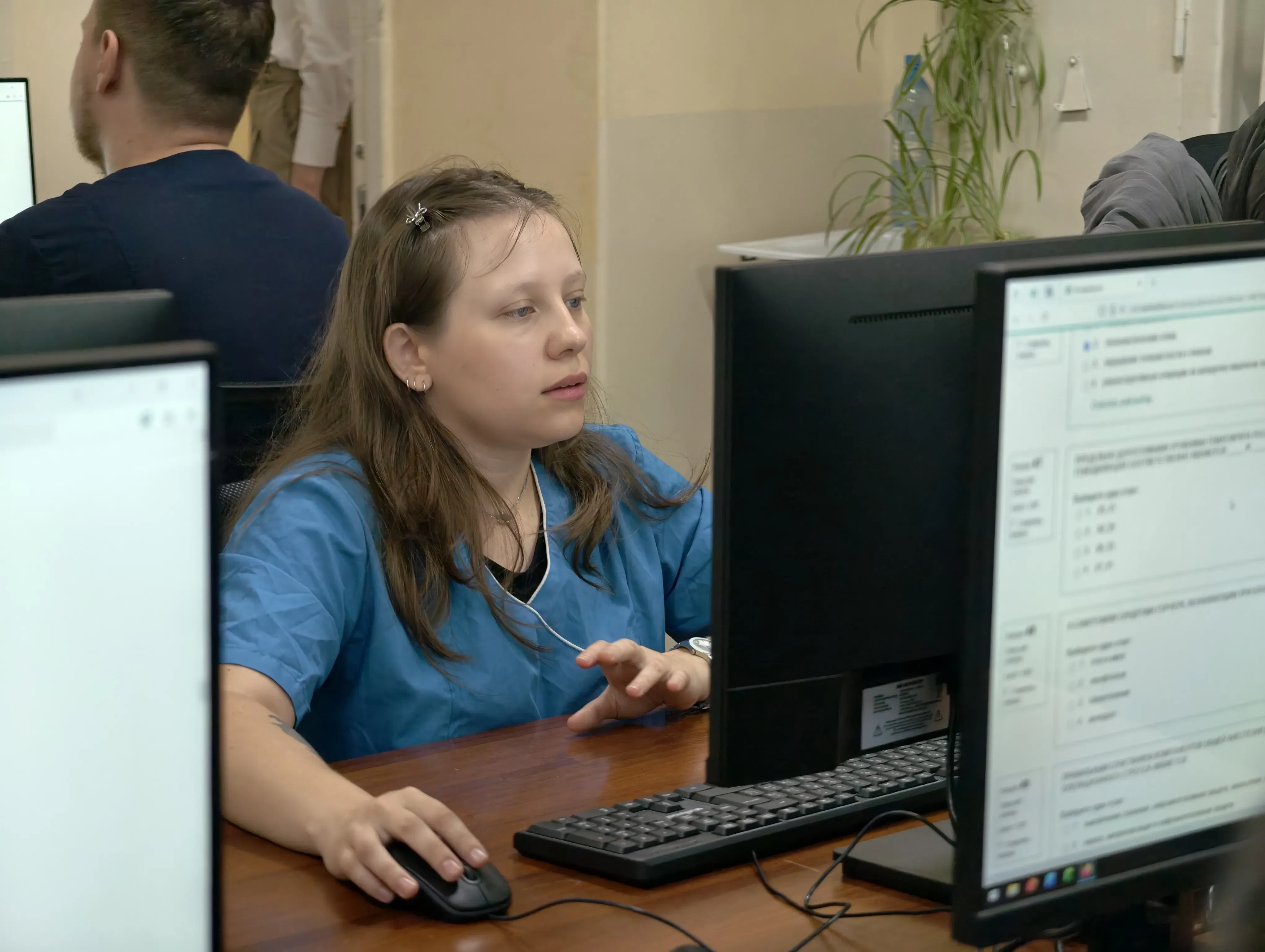 Advanced computer classroom for medical students in Russia