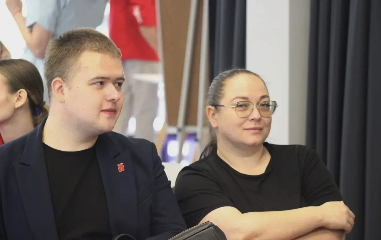 Amur State Medical Academy students at Movement of the First mentors gathering