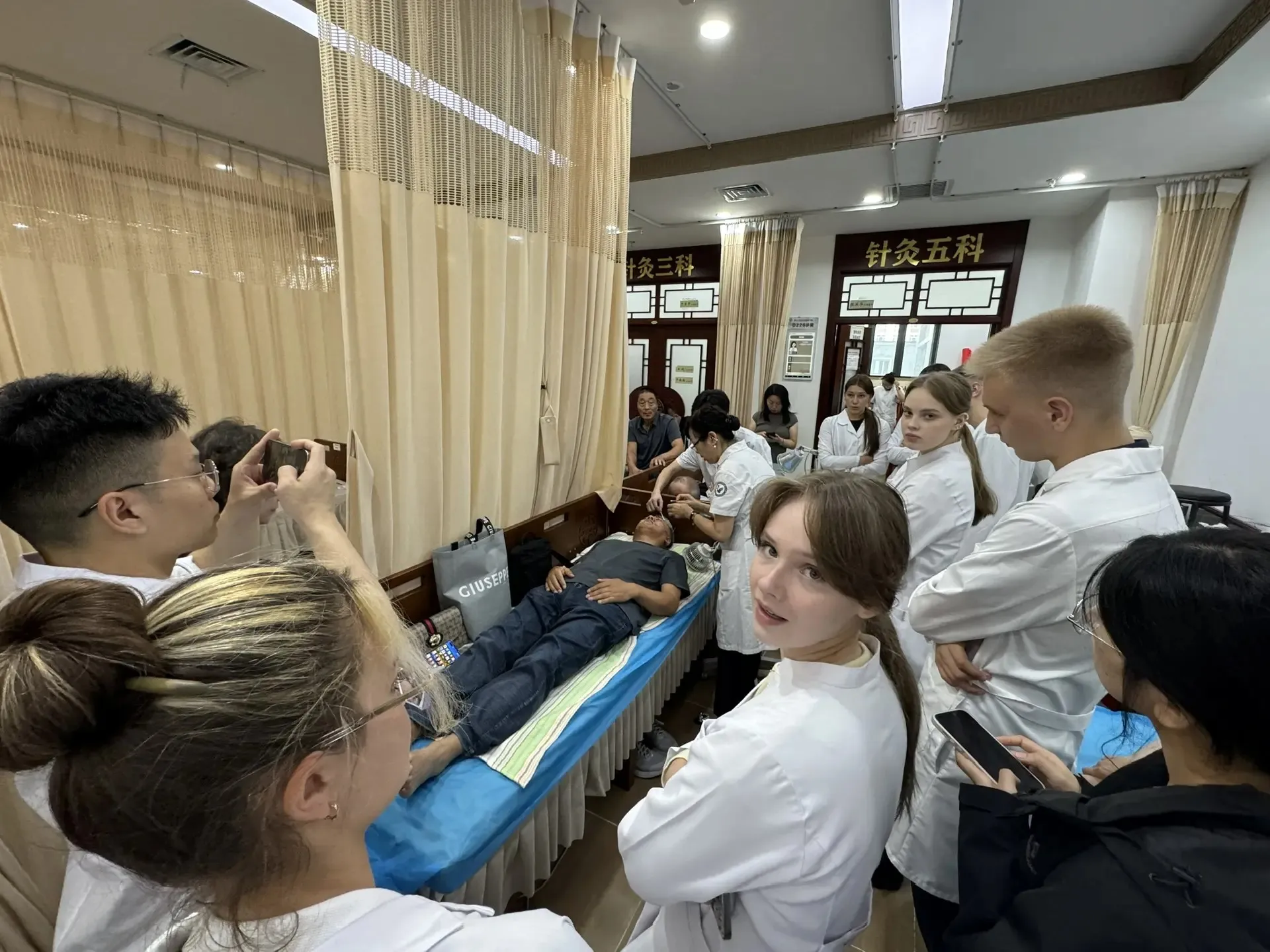 Amur State Medical Academy students in China