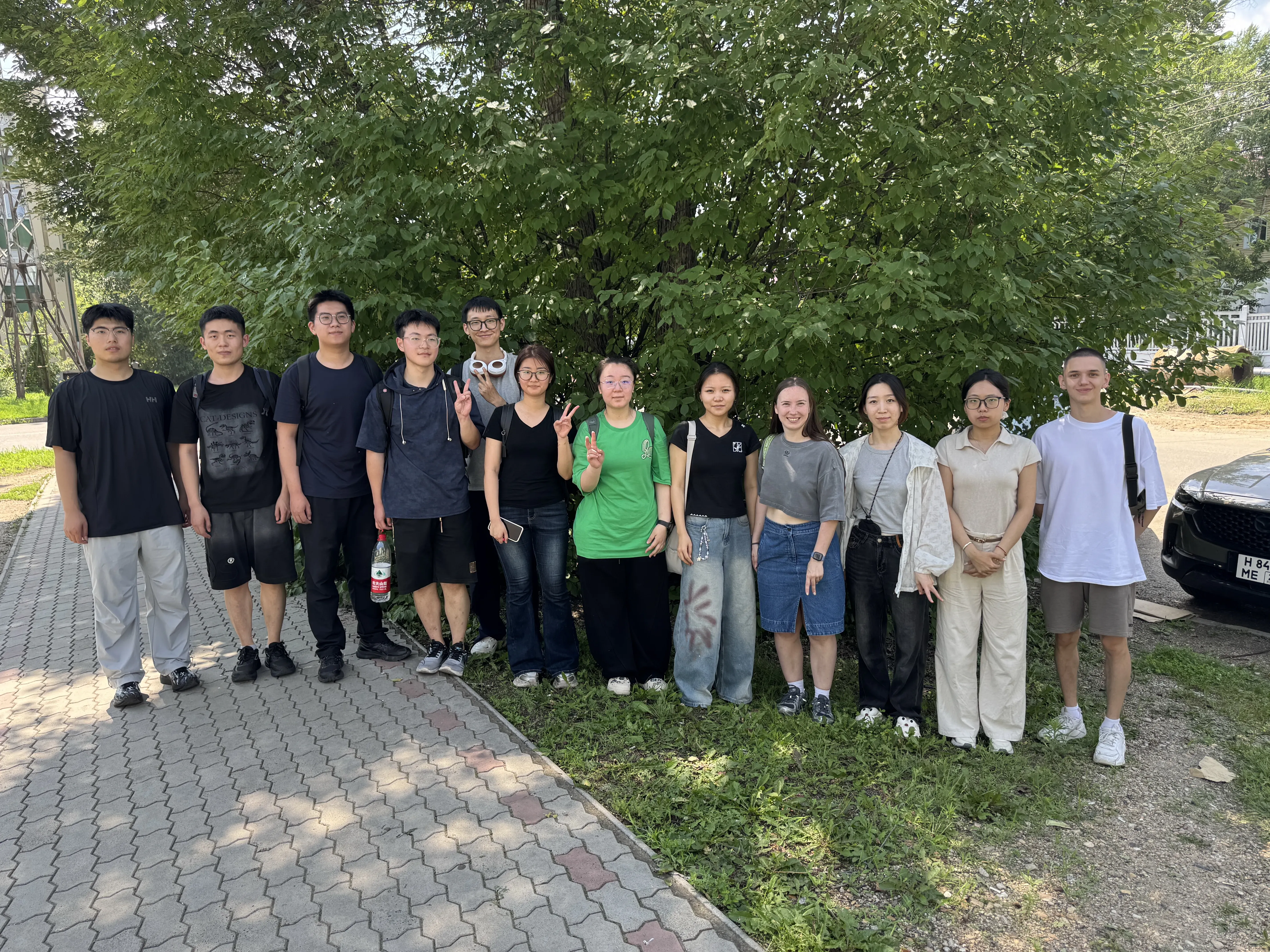Heilongjiang University students at Amur State Medical Academy