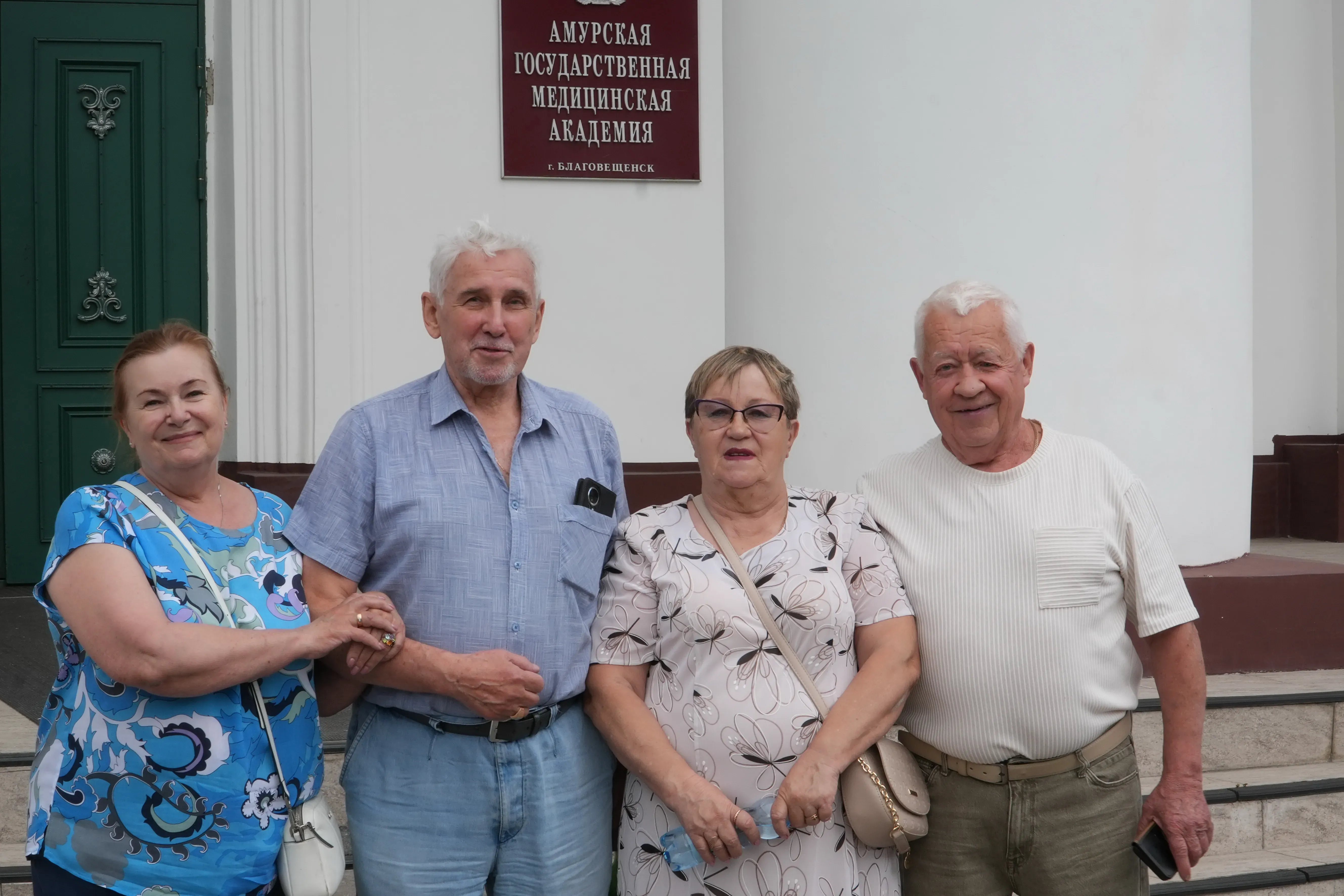 Medical alumni reunion in Russia