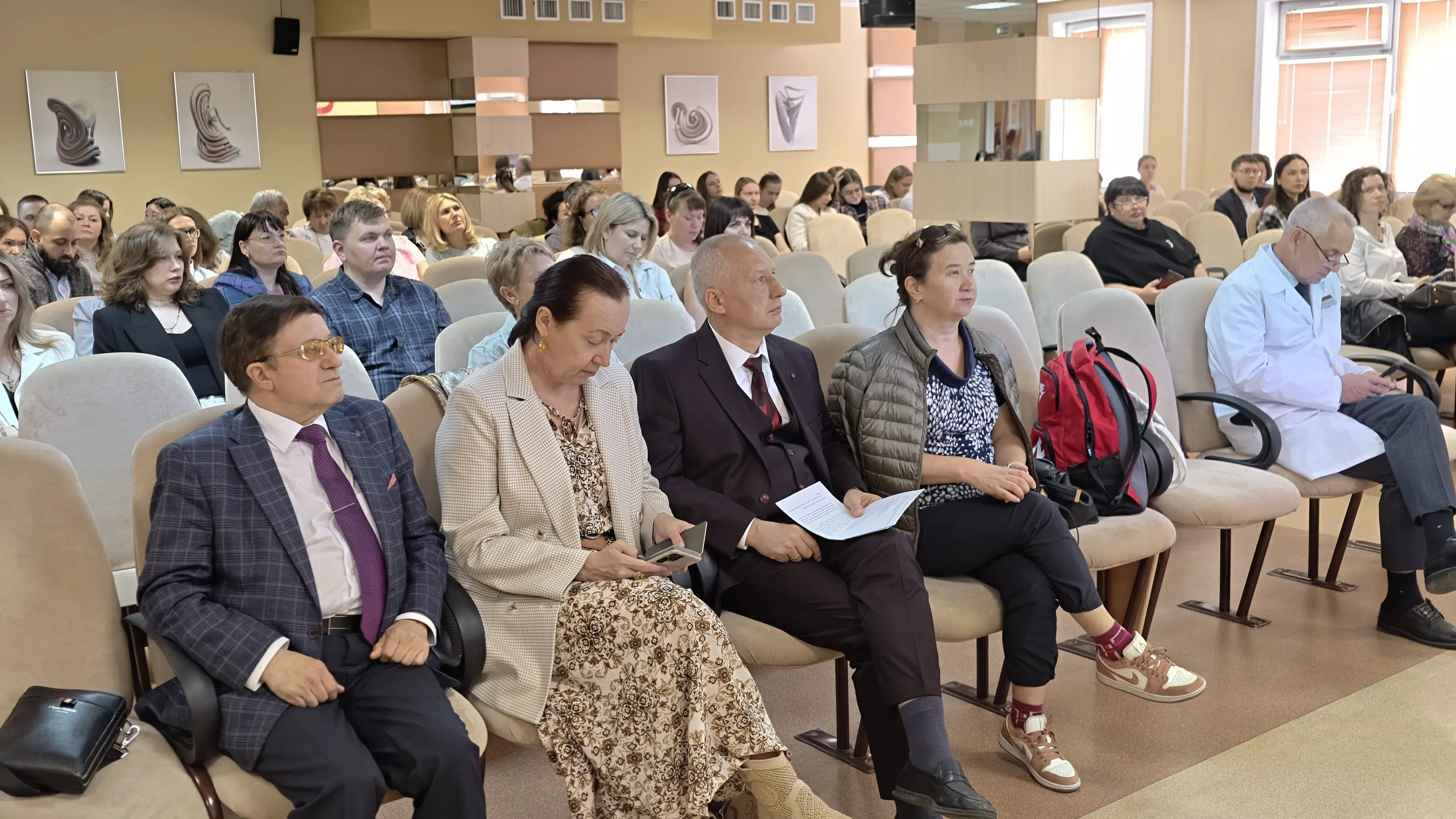 Medical professionals and researchers attending the III Interregional Conference on Medical Rehabilitation in Blagoveshchensk