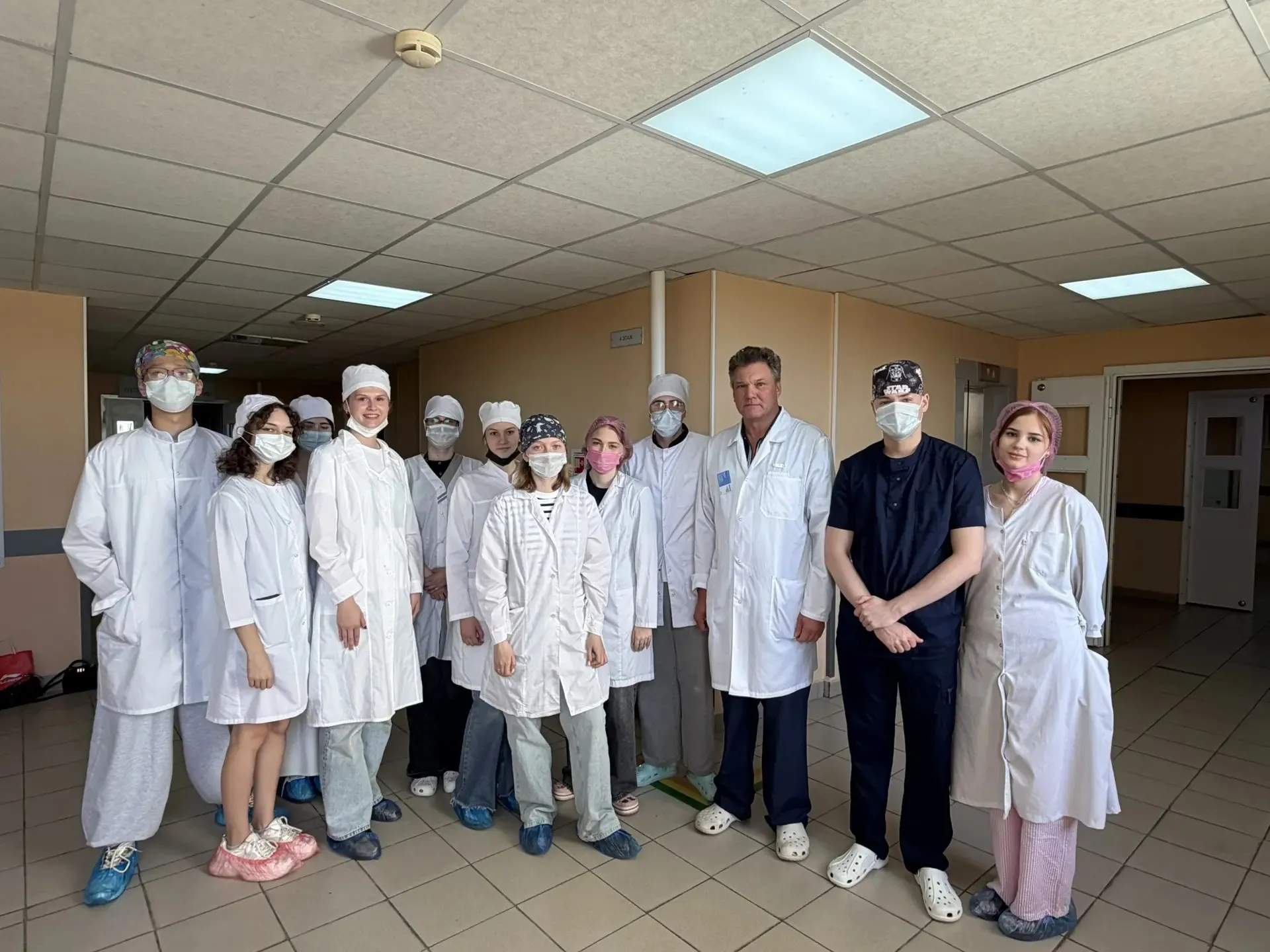 Pediatric surgery observation for medical students