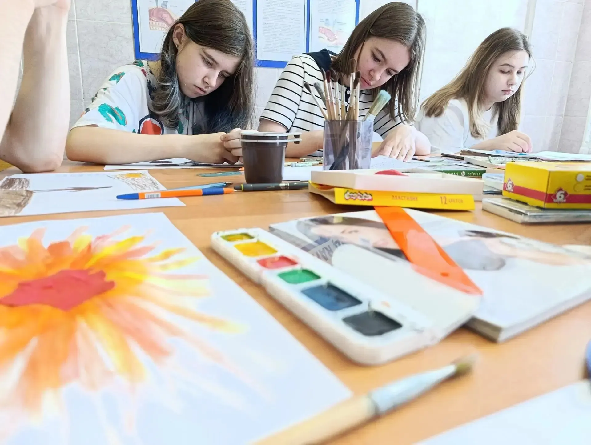 Summer medical program for students in Russia