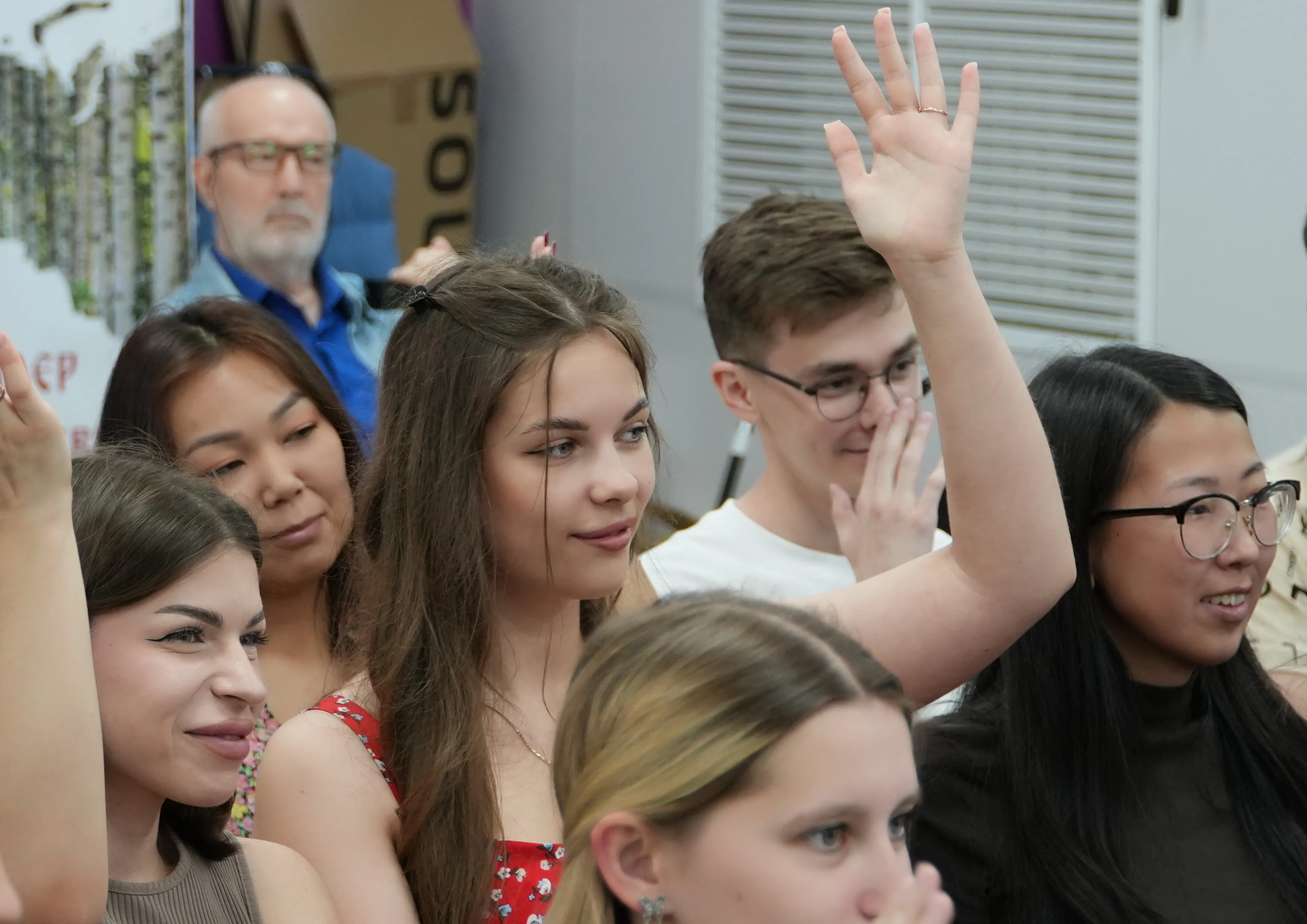 Indian students exploring campus life in Russia