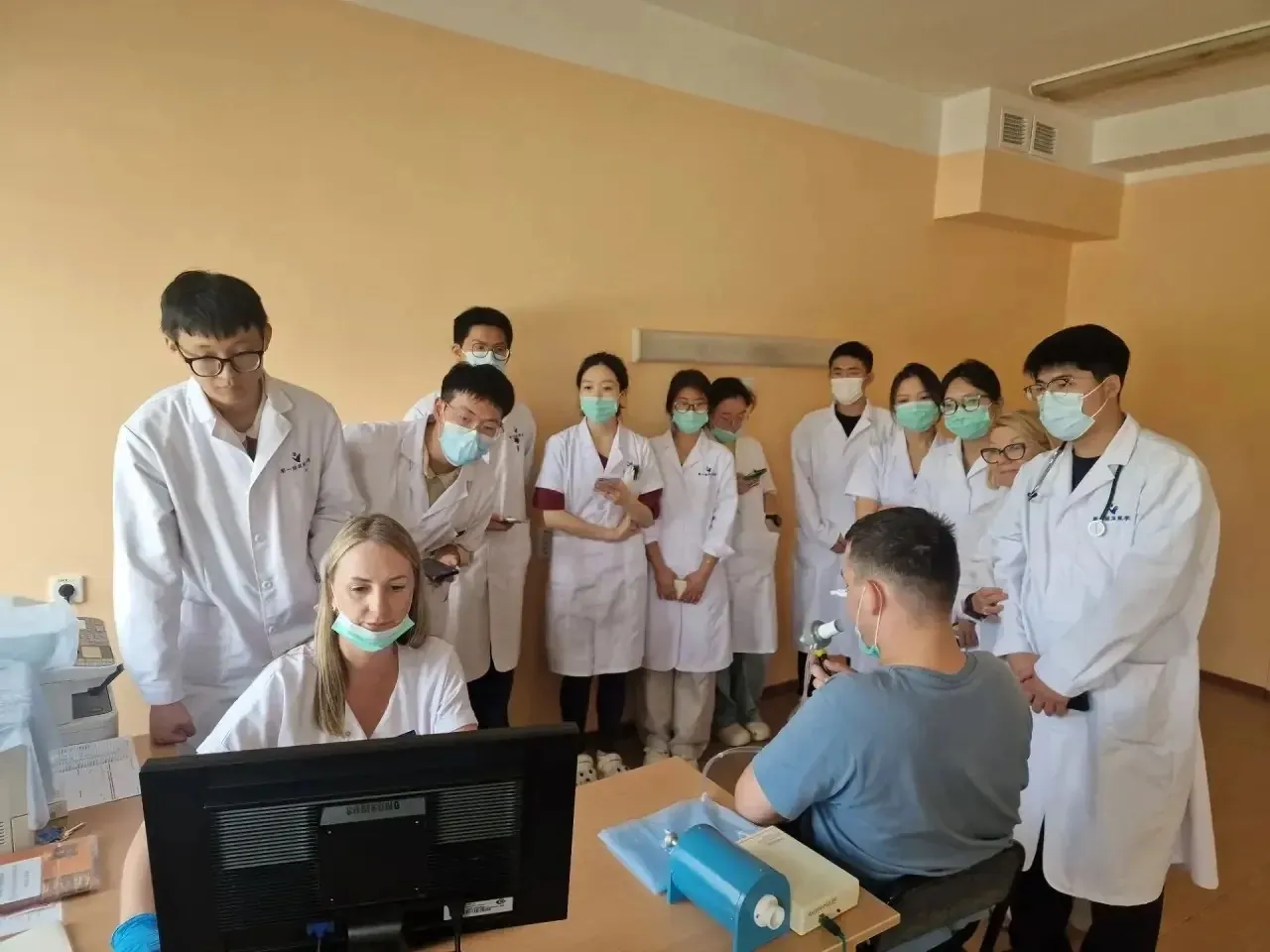 Echocardiography and ECG training in Russia